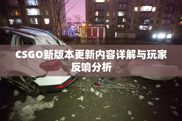 CSGO新版本更新内容详解与玩家反响分析