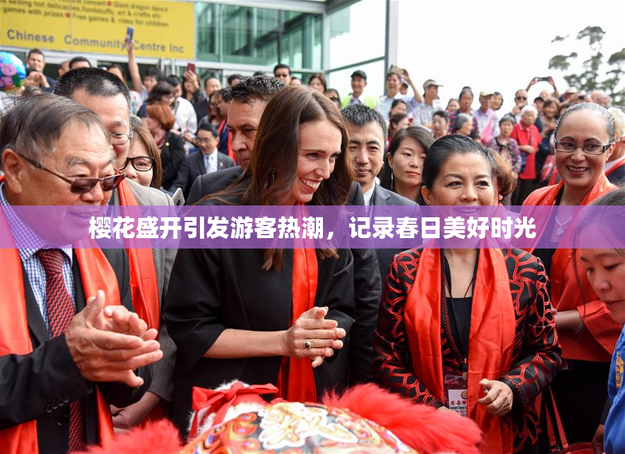 樱花盛开引发游客热潮，记录春日美好时光