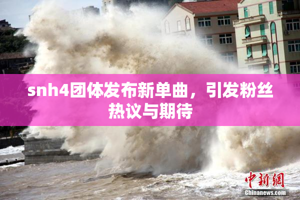 snh4团体发布新单曲，引发粉丝热议与期待