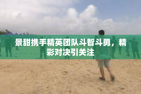 景甜携手精英团队斗智斗勇，精彩对决引关注