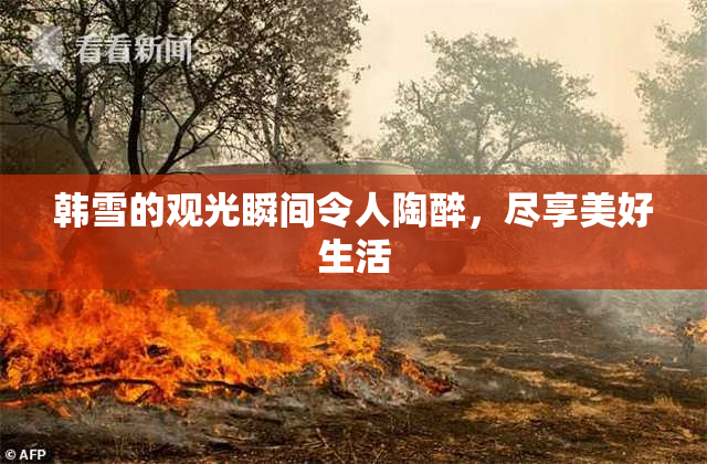 韩雪的观光瞬间令人陶醉，尽享美好生活