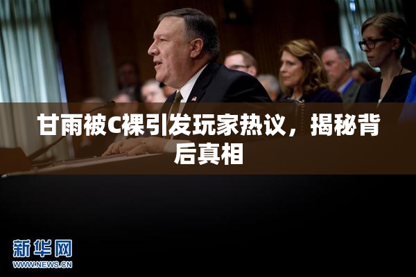 甘雨被C裸引发玩家热议，揭秘背后真相