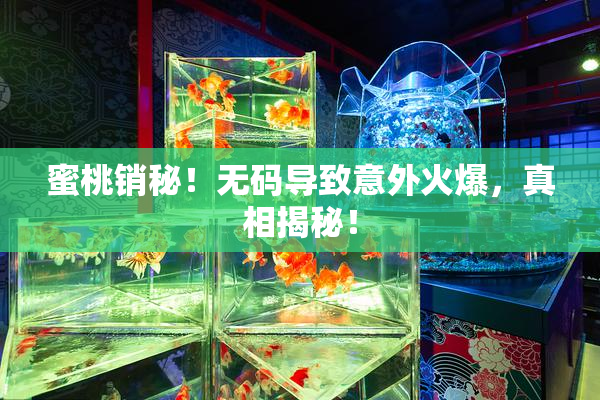 蜜桃销秘！无码导致意外火爆，真相揭秘！