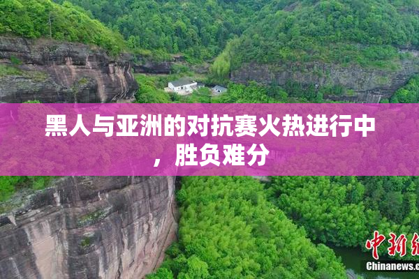 黑人与亚洲的对抗赛火热进行中，胜负难分