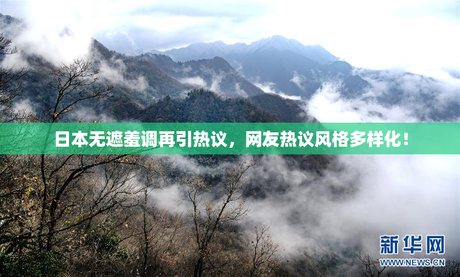 日本无遮羞调再引热议，网友热议风格多样化！