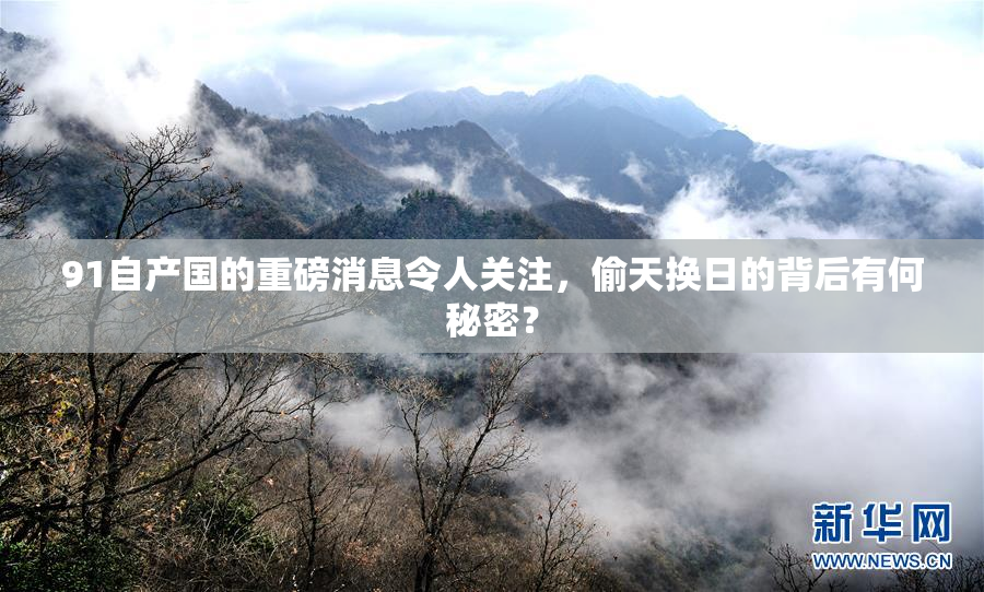 91自产国的重磅消息令人关注，偷天换日的背后有何秘密？
