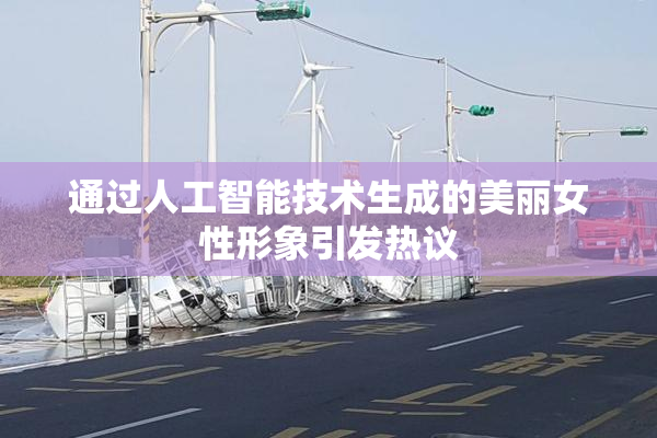 通过人工智能技术生成的美丽女性形象引发热议