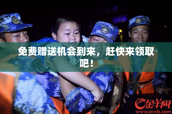 免费赠送机会到来，赶快来领取吧！