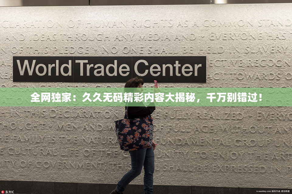 全网独家：久久无码精彩内容大揭秘，千万别错过！
