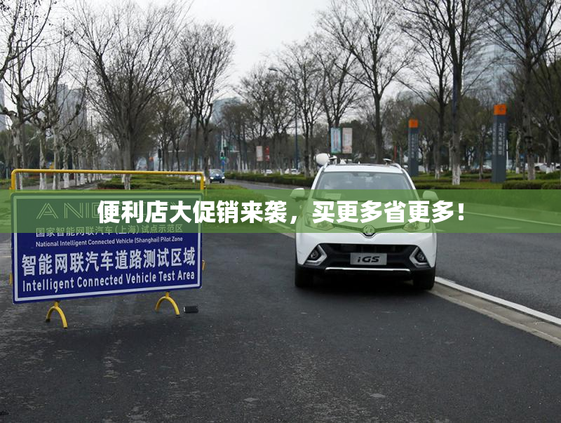 便利店大促销来袭，买更多省更多！