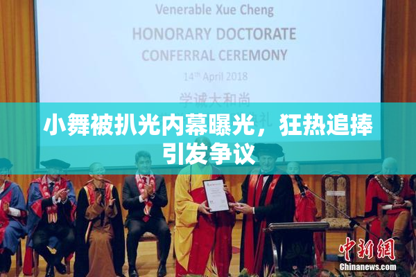 小舞被扒光内幕曝光，狂热追捧引发争议