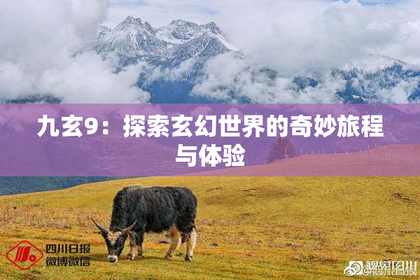 九玄9：探索玄幻世界的奇妙旅程与体验