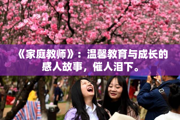 《家庭教师》：温馨教育与成长的感人故事，催人泪下。