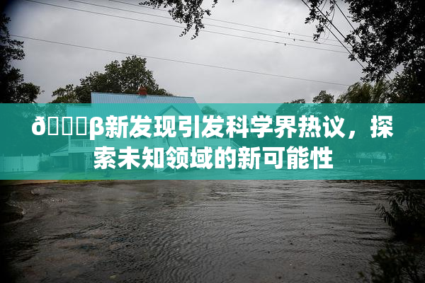 🔞β新发现引发科学界热议，探索未知领域的新可能性