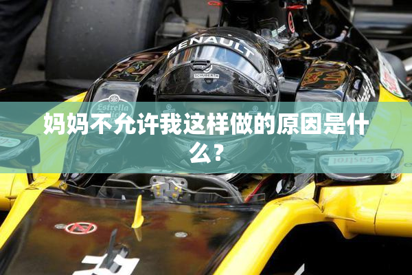 妈妈不允许我这样做的原因是什么？
