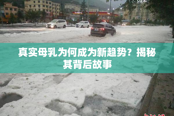 真实母乳为何成为新趋势？揭秘其背后故事