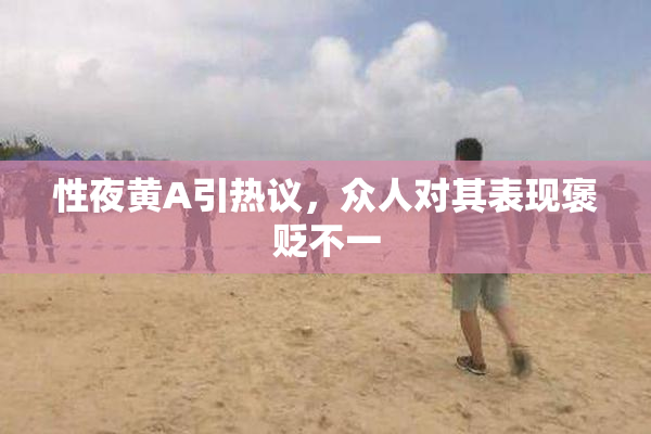 性夜黄A引热议，众人对其表现褒贬不一