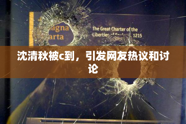 沈清秋被c到，引发网友热议和讨论