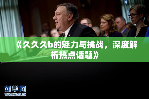 《久久久b的魅力与挑战，深度解析热点话题》