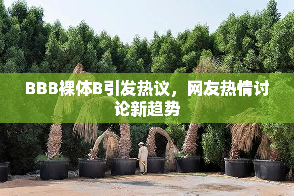 BBB裸体B引发热议，网友热情讨论新趋势
