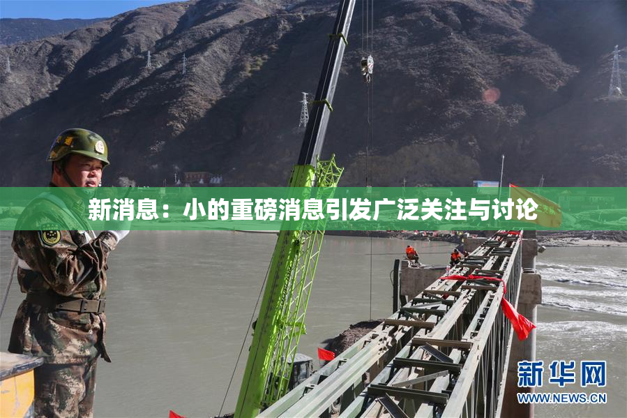 新消息：小的重磅消息引发广泛关注与讨论