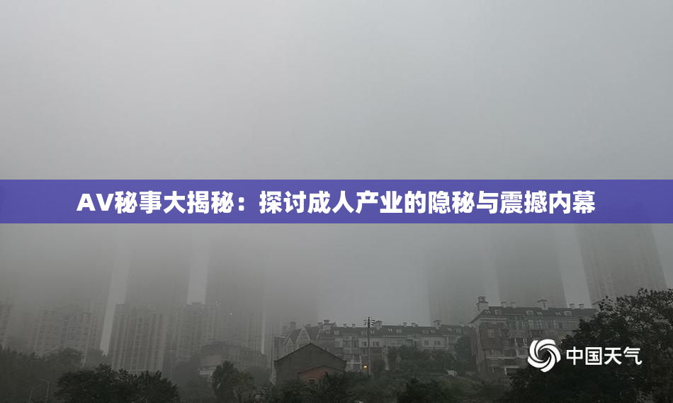 AV秘事大揭秘：探讨成人产业的隐秘与震撼内幕