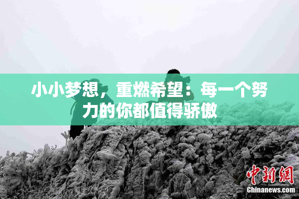 小小梦想，重燃希望：每一个努力的你都值得骄傲