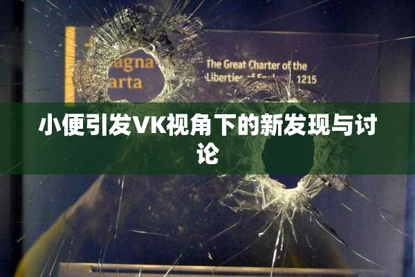 小便引发VK视角下的新发现与讨论