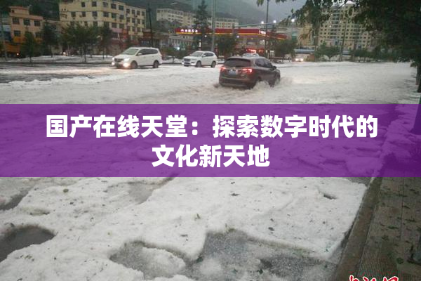 国产在线天堂：探索数字时代的文化新天地