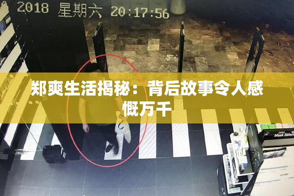 郑爽生活揭秘：背后故事令人感慨万千