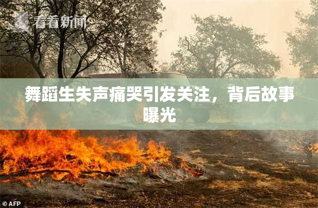 舞蹈生失声痛哭引发关注，背后故事曝光