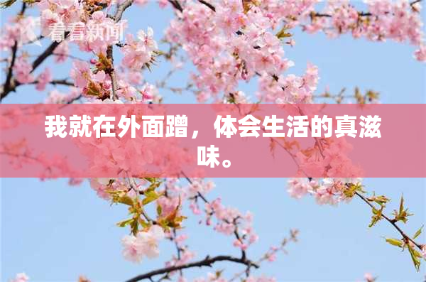 我就在外面蹭，体会生活的真滋味。