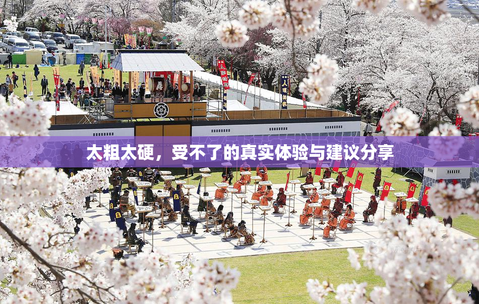 太粗太硬，受不了的真实体验与建议分享