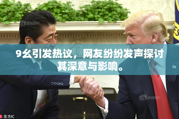 9幺引发热议，网友纷纷发声探讨其深意与影响。