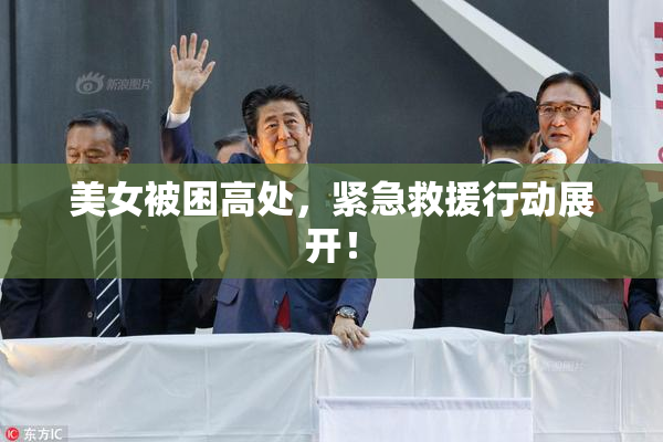 美女被困高处，紧急救援行动展开！