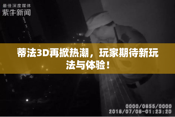 蒂法3D再掀热潮，玩家期待新玩法与体验！