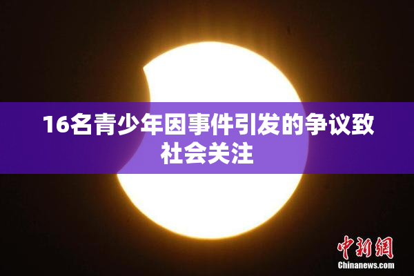 16名青少年因事件引发的争议致社会关注