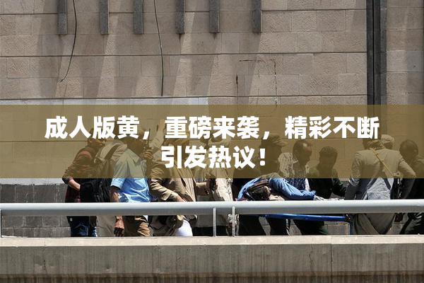 成人版黄，重磅来袭，精彩不断引发热议！
