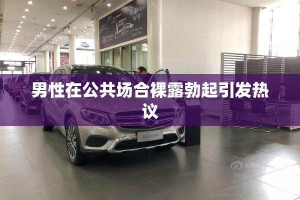 男性在公共场合裸露勃起引发热议