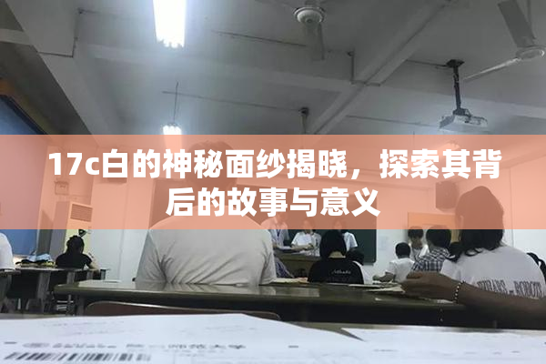 17c白的神秘面纱揭晓，探索其背后的故事与意义