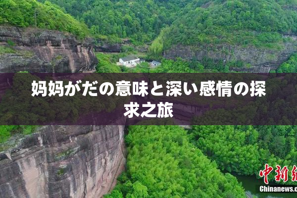妈妈がだの意味と深い感情の探求之旅