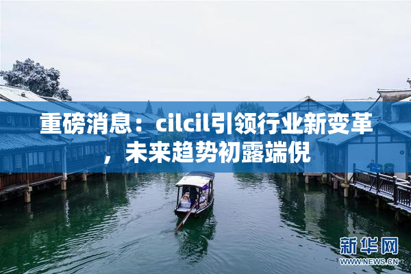 重磅消息：cilcil引领行业新变革，未来趋势初露端倪