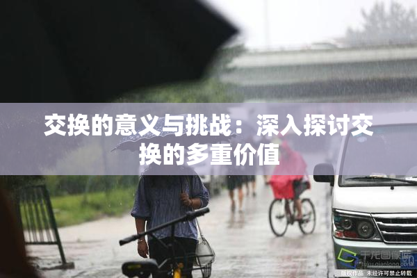 交换的意义与挑战：深入探讨交换的多重价值