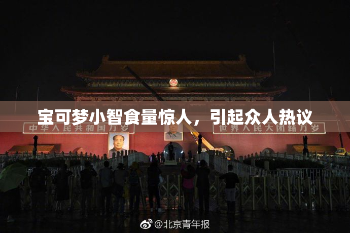 宝可梦小智食量惊人，引起众人热议