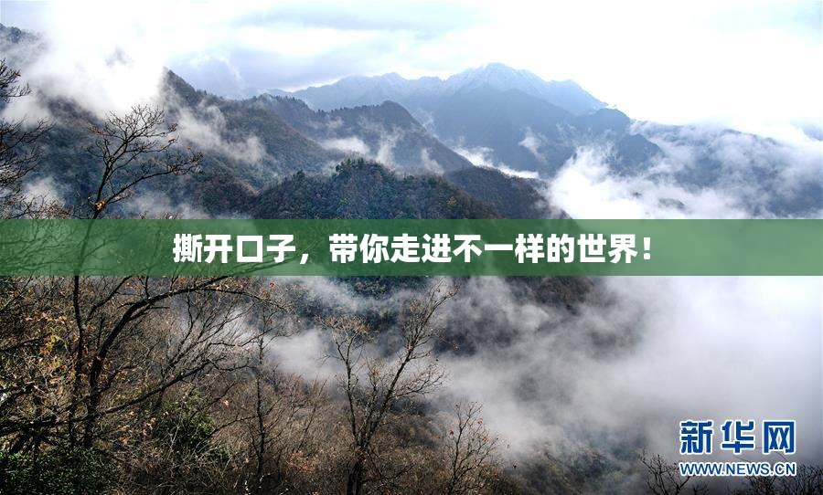 撕开口子，带你走进不一样的世界！