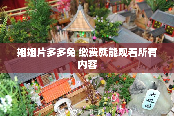 姐姐片多多免 缴费就能观看所有内容
