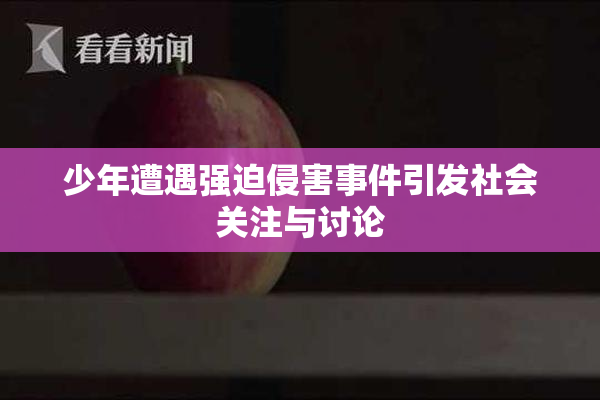 少年遭遇强迫侵害事件引发社会关注与讨论