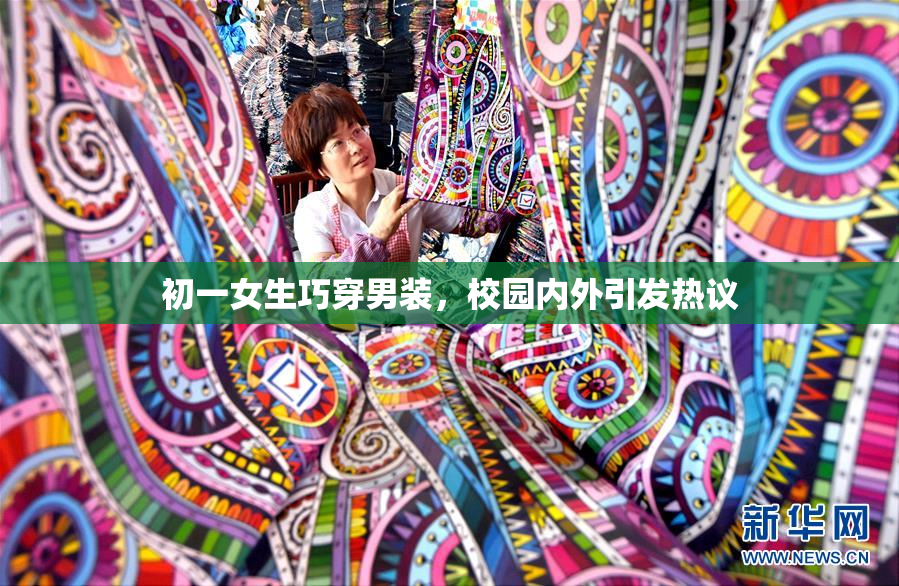 初一女生巧穿男装，校园内外引发热议