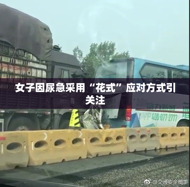 女子因尿急采用“花式”应对方式引关注
