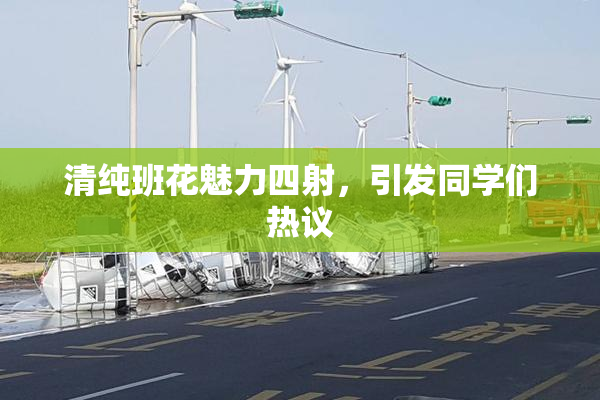 清纯班花魅力四射，引发同学们热议